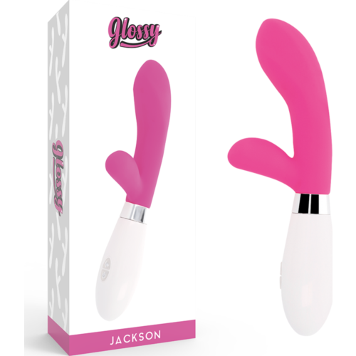 GLOSSY Jackson Rabbit Massager med Dubbelmotorer