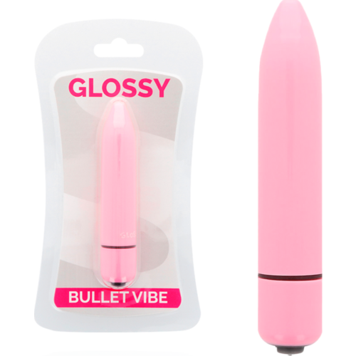 Bullet Vibrator GLOSSY Thin Vibe för Känsliga Områden