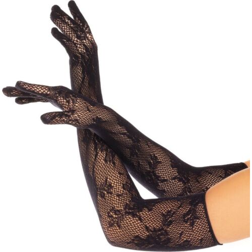 Lingerie Handskar Leg Avenue Röd Blomster Sömlös Opera