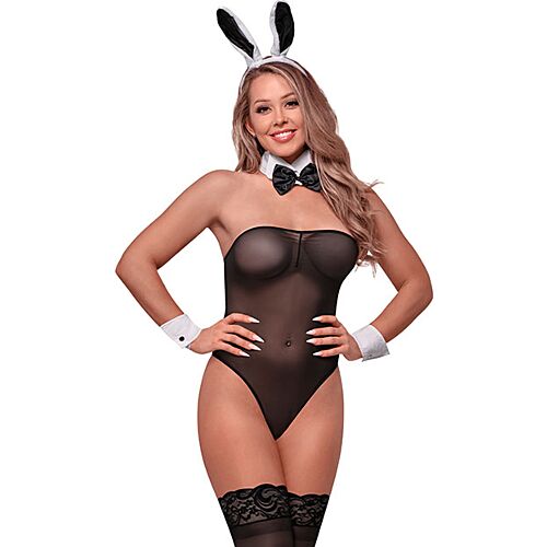 Disfraz Exposed Conejita Hot Angel L/XL för sällskapliga tillfällen