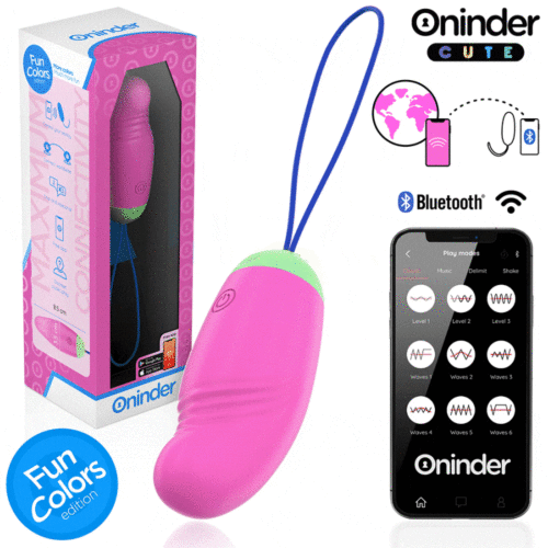 ONINDER CUTE Vibrerande Ägg med Vågformad Rörelse
