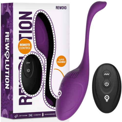 REWOLUTION REWOVO Äggvibrator med Fjärrkontroll
