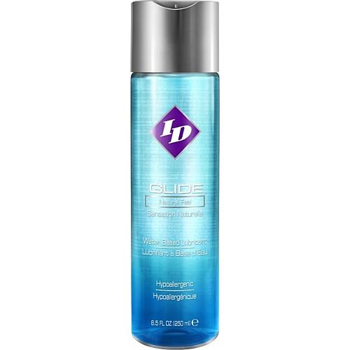 Vattenbaserat glidmedel ID GLIDE 250 ML för ökad känslighet