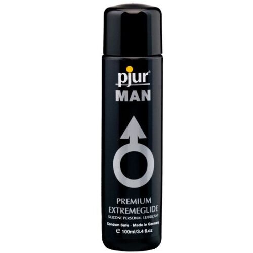 PJUR Man Premium Glidmedel 100ml - Långvarig Silikonformel