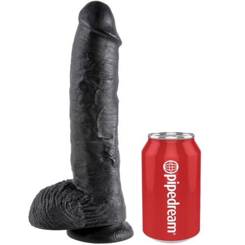 Dildo King Cock 25.4 cm med bollar