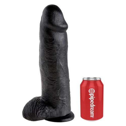 Dildo KING COCK 30.48 CM med sugkoppsbas