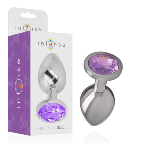 Analplugg INTENSE Diamond Jewel med glittrande överdel