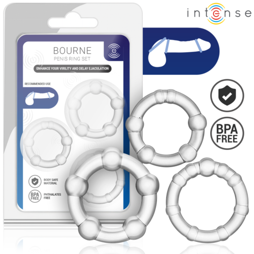 Användning Ring INTENSE FOR HIM - Ergonomisk design