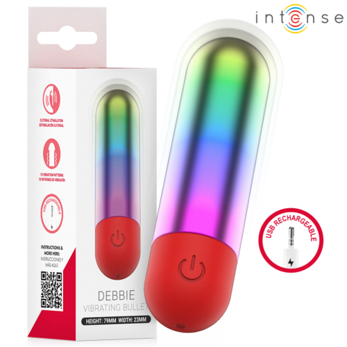 Vibrerande Kula INTENSE FUN TOYS Debbie Rainbow Multikolor