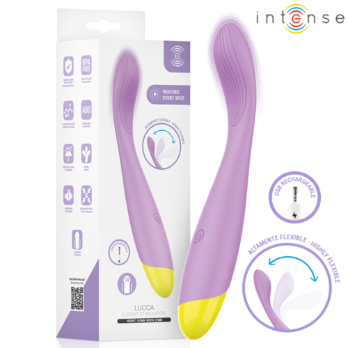 Vibrator INTENSE LUCCA Flexibel G-punkts stimulerare