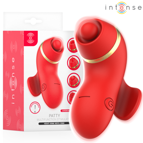 Stimulator INTENSE HIGH TECH Patty med 4 huvuden