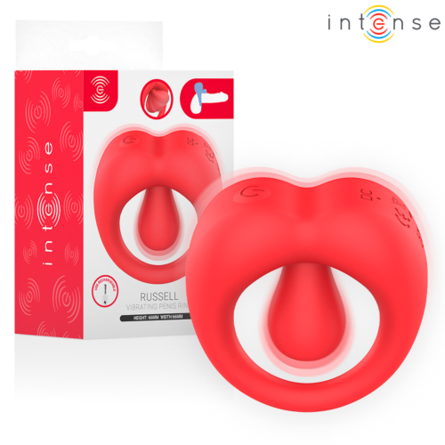 INTENSE Russell vibrerande ring med klitorisstimulering
