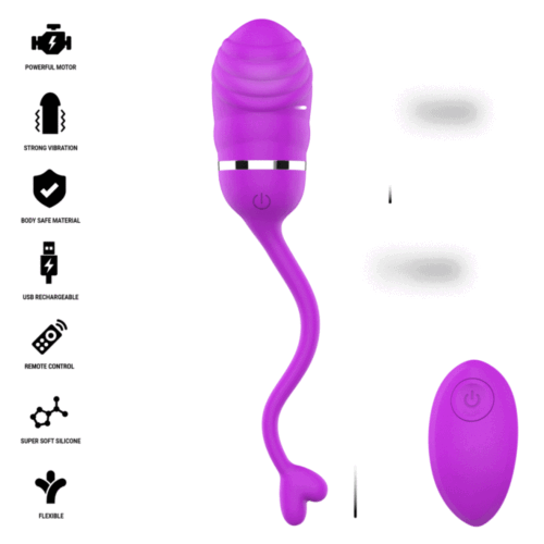 Vibrerande ägg INTENSE REMOTE CONTROL med fjärrkontroll