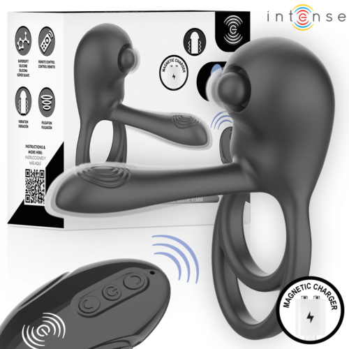 INTENSE REMOTE CONTROL SPIKE Vibrerande penisring