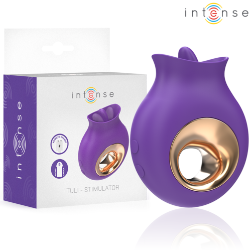 Stimulator INTENSE TULI med 9 vibrationer och svängningar