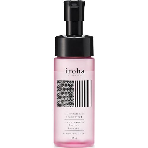 Intimtvätt Iroha Damaskros & Geranium Foam Soap