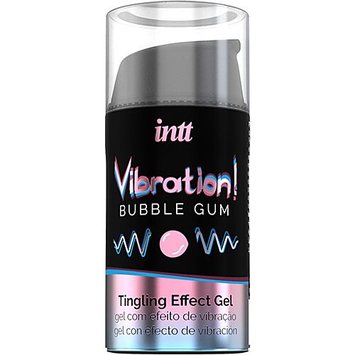 INTT Vibration Bubble Gum Intimt Gel - 15ml Njutning