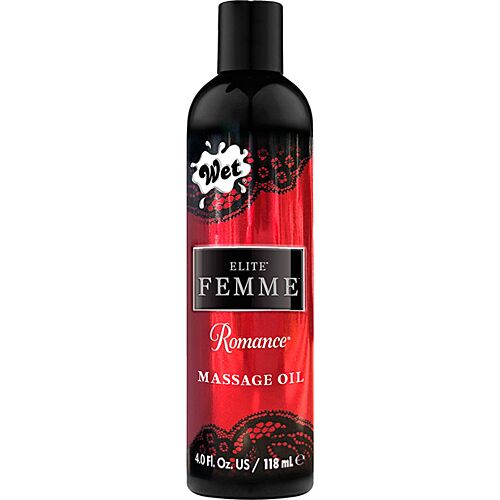 Massageolja Wet Inttimo Romance 120 ml med ceder och patchouli