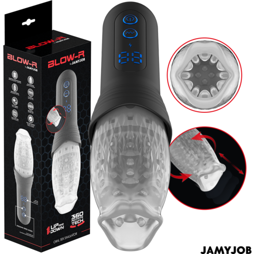Masturbator JAMYJOB BLOW-R med thrusting och rotation