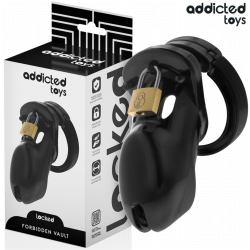BDSM Bur ADDICTED TOYS LOCKED FÖRBUDEN VAULT 10 CM