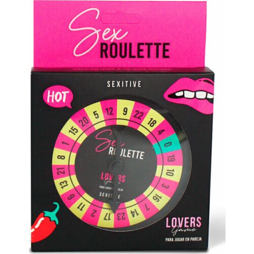 Sexspel Sexitive Sex Roulette Lovers Game med 24 utmaningar