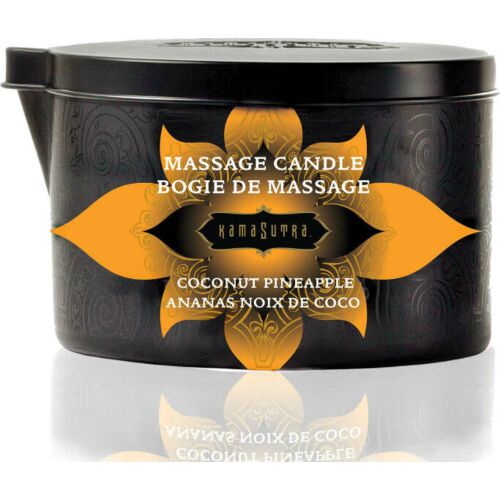 Kamasutra Kokos & Ananas Massage Ljus 170g
