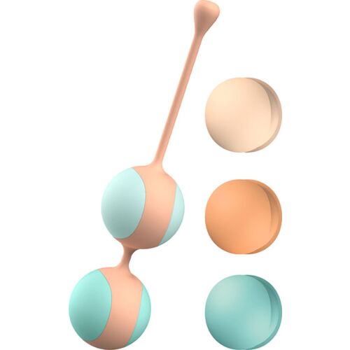 Bäckenbottenträningskit Liebe Kewos med 5 vikter