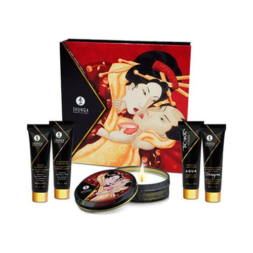 Shunga Secret Geisha Jordgubbar & Cava Kit