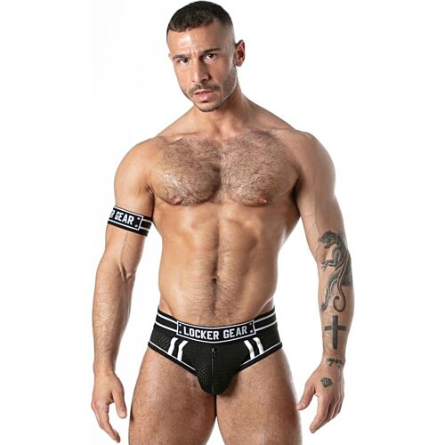 Jockbriefs LOCKER GEAR SPORT MESH svart XL