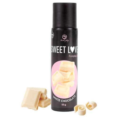 Glidmedel SECRETPLAY Sweet Love Vit Choklad 60ml