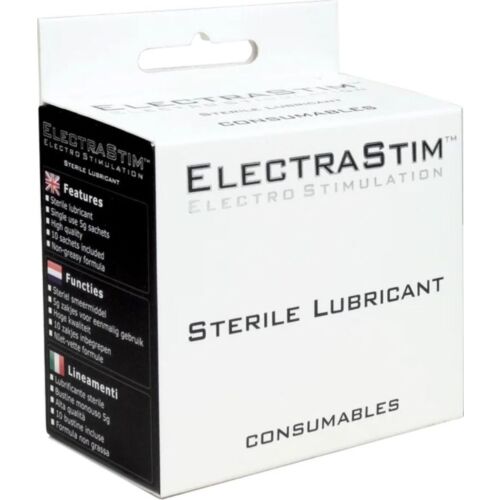 Sterilt Glidmedel Electrastim - 10 Enheter Aqualube