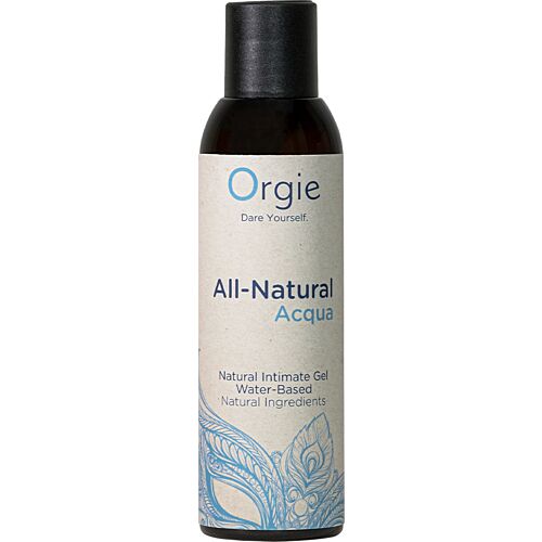 Orgie All-Natural Acqua Vattenbaserat Glidmedel