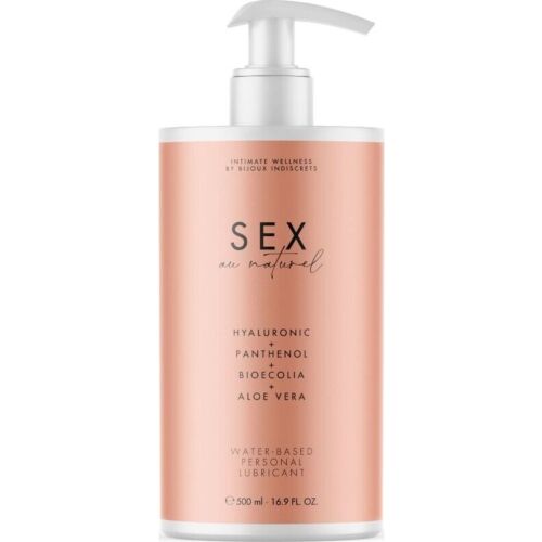 Vattenbaserat glidmedel Bijoux 500 ML för naturlig komfort