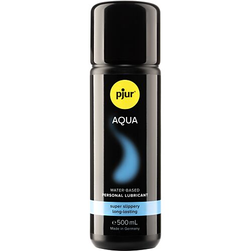 Vattenbaserat Glidmedel PJUR Aqua 500ml för Långvarig Komfort