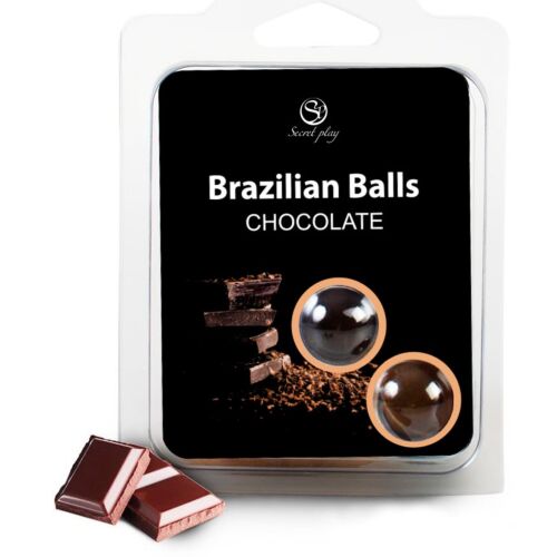 Glidmedel SECRETPLAY Brasilianska Bollar Chokladset