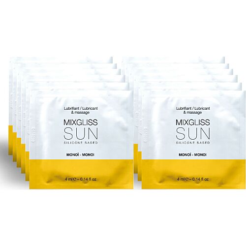 Mixgliss Silikonglidmedel Monoi Aroma 12 Engångsdoser