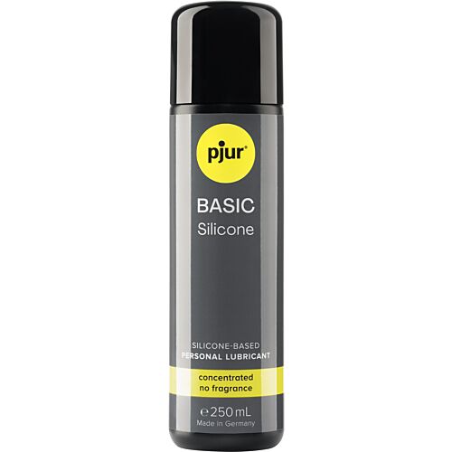 Pjur Basic Silikon Glidmedel 250ml för Sensuella Massage
