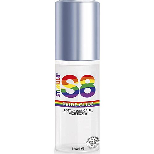 Vattenbaserat Glidmedel STIMUL8 S8 Glide Pride 125ml