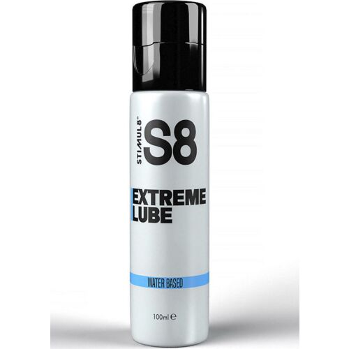 Vattenbaserat Glidmedel STIMUL8 S8 Extreme 100ml för Komfort