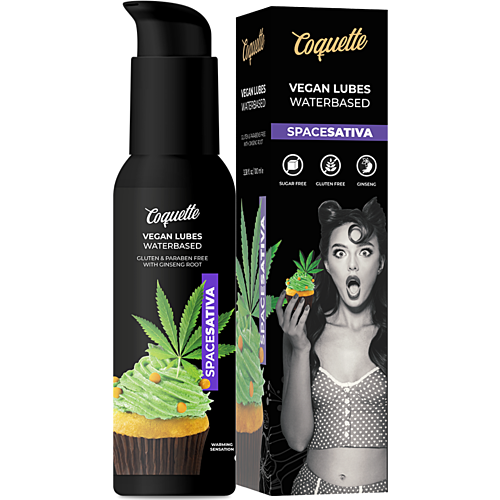 Glidmedel Coquette Cosmetics Space Sativa - Vegansk Formela