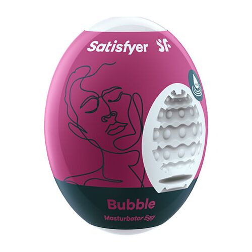 Satisfyer Masturbator Agg Bubble (Engångsbruk)