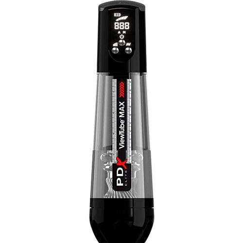 Masturbator PDX ELITE ViewTube Max View med transparent sug