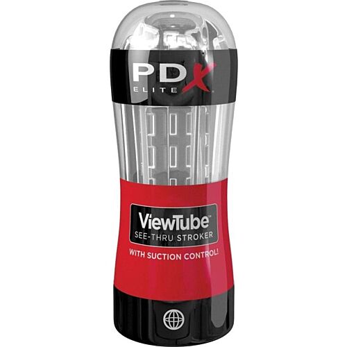 Masturbator PDX ELITE ViewTube med Sugapparat
