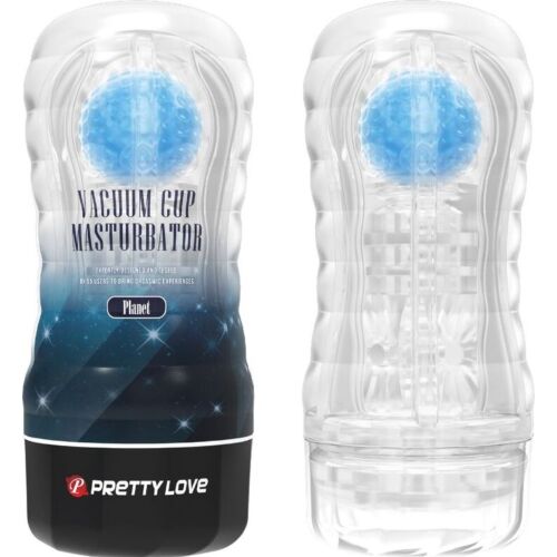 Masturbator Pretty Love Planet Blue med rullande design
