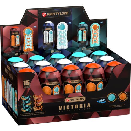 Masturbator Pretty Love Victoria med Spiralstruktur