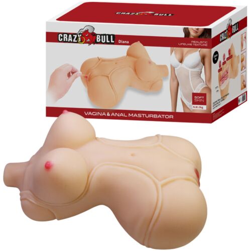 Crazy Bull Diana Realistisk Kvinnlig Torso Masturbator