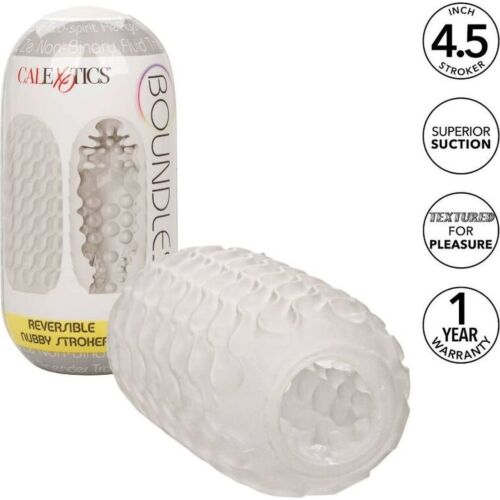 Kompakt Vändbar Nubby Stroker av CALEXOTICS