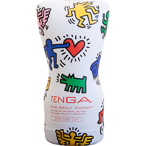 Masturbator Tenga Soft Tube K-H med Keith Haring design
