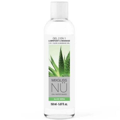 Lubricant och Massage Gel Mixgliss 2 in 1 Aloe Vera 150 ml
