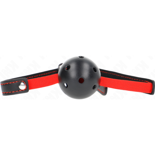 Gag KINK Hollow Hard Mouth med elastiskt bälte